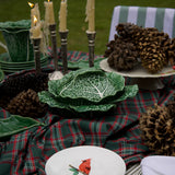 Platos de Ensalada con Cardenal Rojo, set de 4