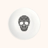 Platos para Ensalada con Calavera. Set de 4