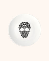Platos para Ensalada con Calavera. Set de 4