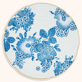 Bajoplatos Coralina Blue. Set de 4