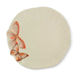 Plato Trinche Mariposas 28 cm. Set de 4