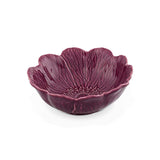 Bowl Flora Morado Grande 17 cm. Set de 4