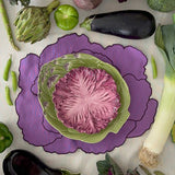 Platos Ensalada Alcachofa Verde. Set de 4