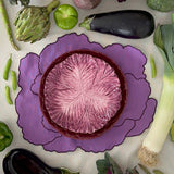 Plato Trinche Amazonia Burgundy. Set de 4