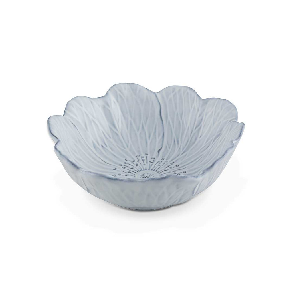 Bowl Flora Blanco Grande 17cm de Bordallo Pinheiro. Set de 4