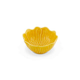 Bowl Flora Amarillo Pequeño 12 cm. Set de 4