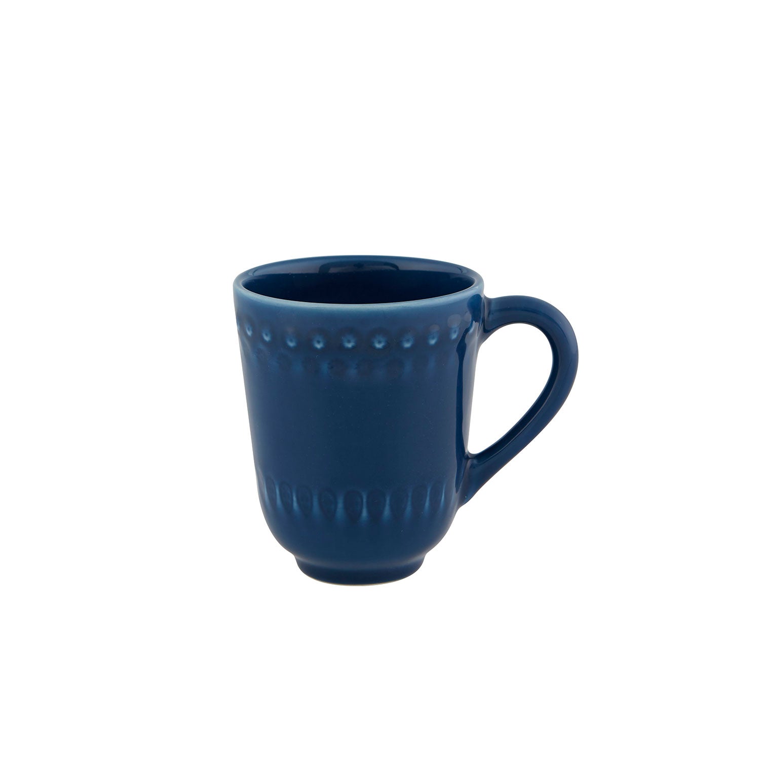 Taza tipo Mug Fantasía color Azul Rey marca Bordallo Pinheiro