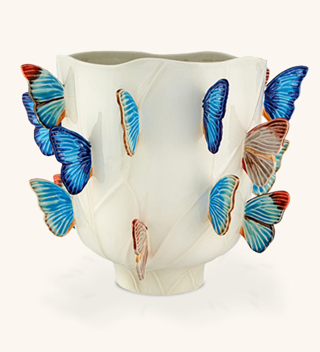 65027318 Florero Extra Grande Mariposas 45 cm