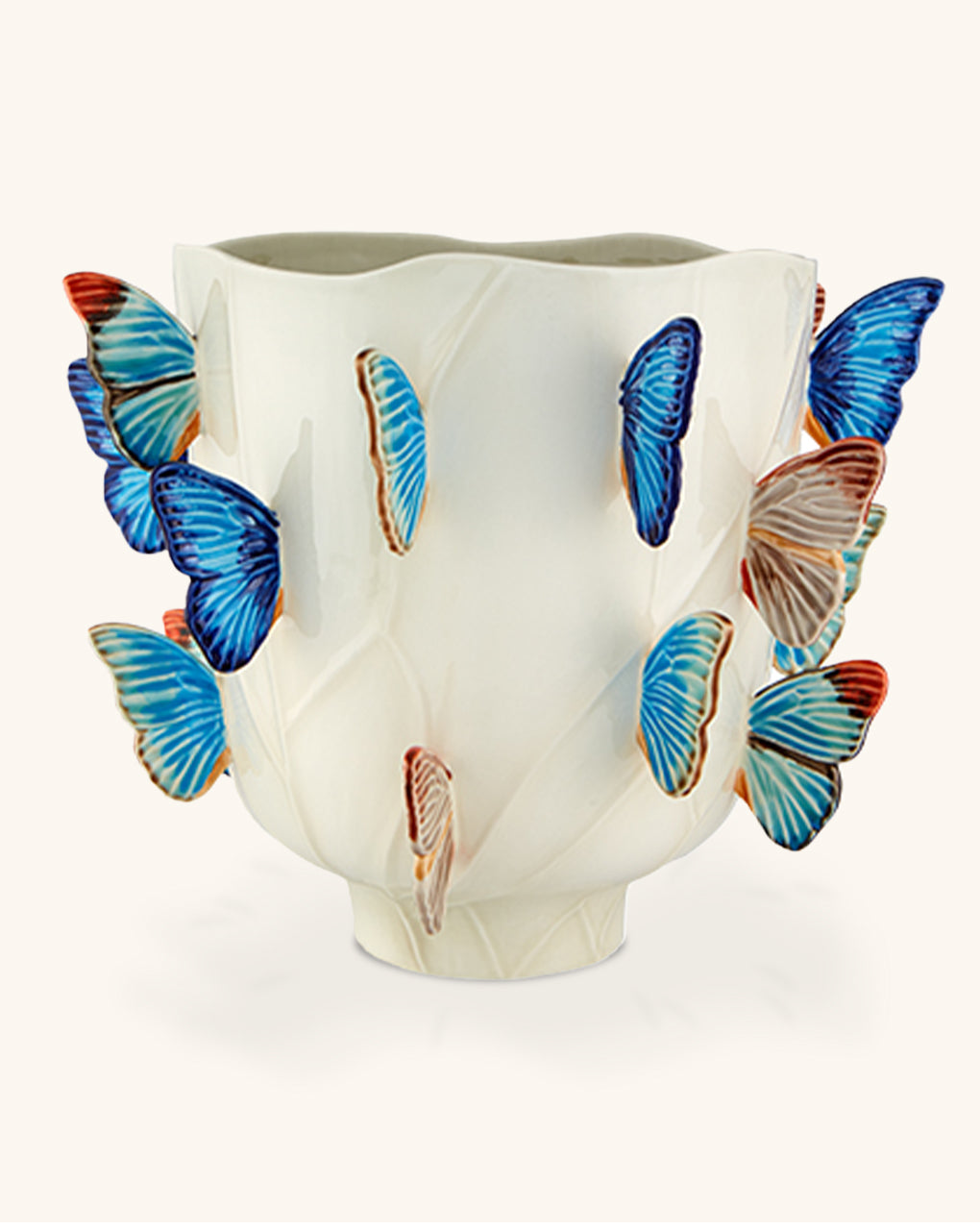 65027318 Florero Extra Grande Mariposas 45 cm