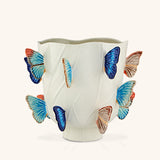 65027810 Florero Grande Mariposas. 37 cm