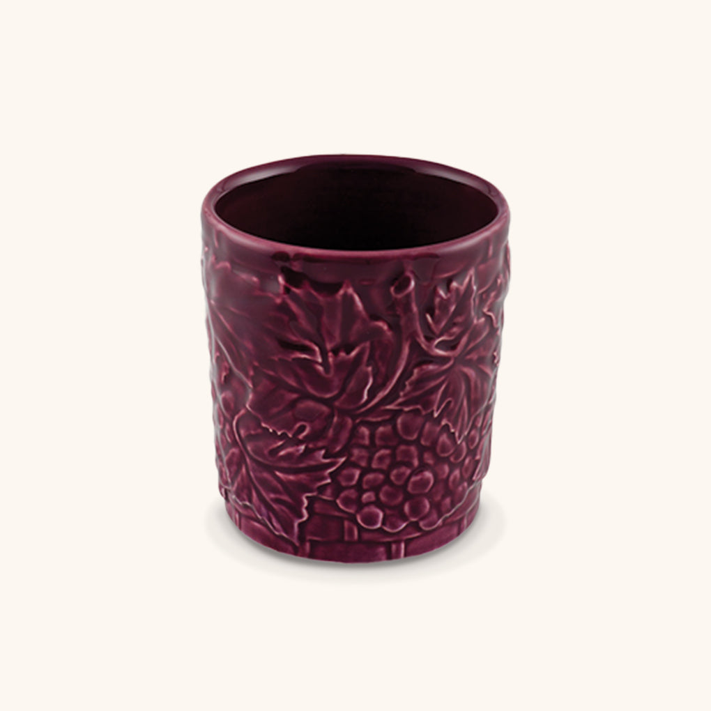  Vaso Bajo Carmen de uva Bordallo Pinheiro