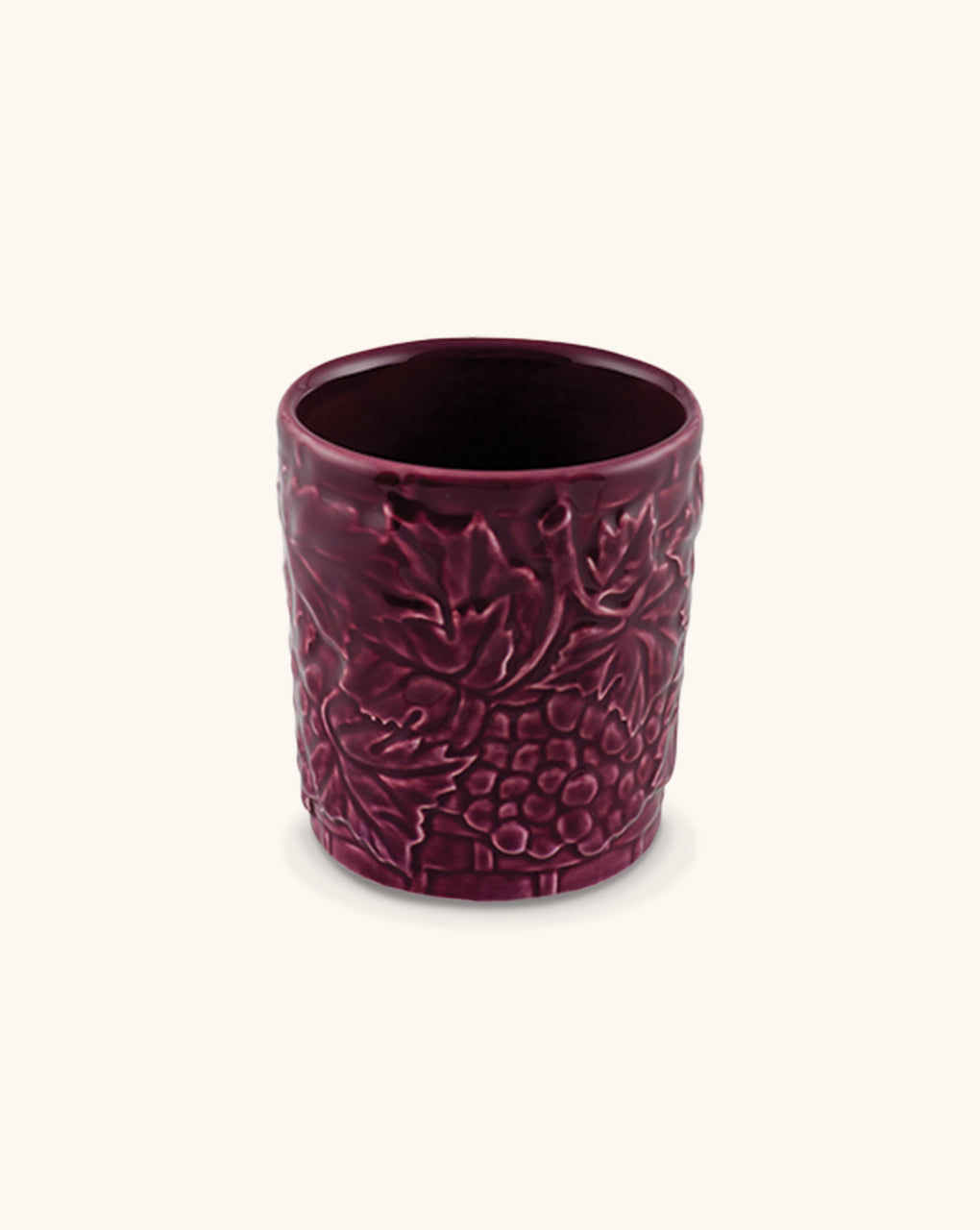  Vaso Bajo Carmen de uva Bordallo Pinheiro