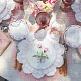 Copa de Agua Bicos Rosa. Set de 4