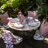 Copa de Agua Bicos Rosa. Set de 4