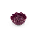 Bowl Flora Morado Pequeño 12 cm. Set de 4