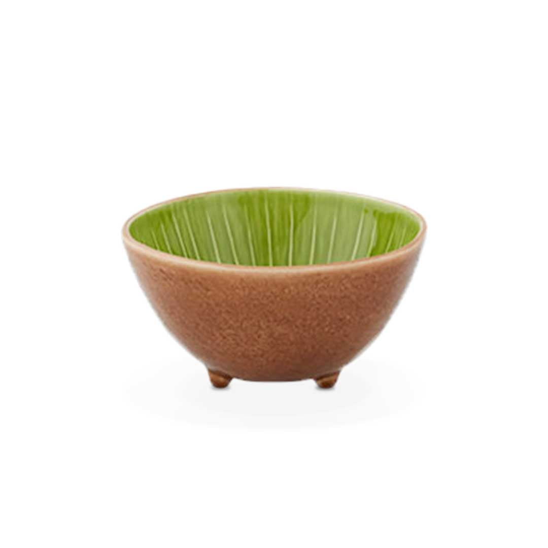 Bowl de cerámica en forma de fruta Kiwi, marca Bordallo Pinheiro