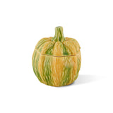 Plato Sopero con Tapa Calabaza 500 ml. Set de 4
