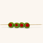 Aceitunas de crochet