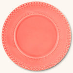 Bajo Platos Fantasia Rosa