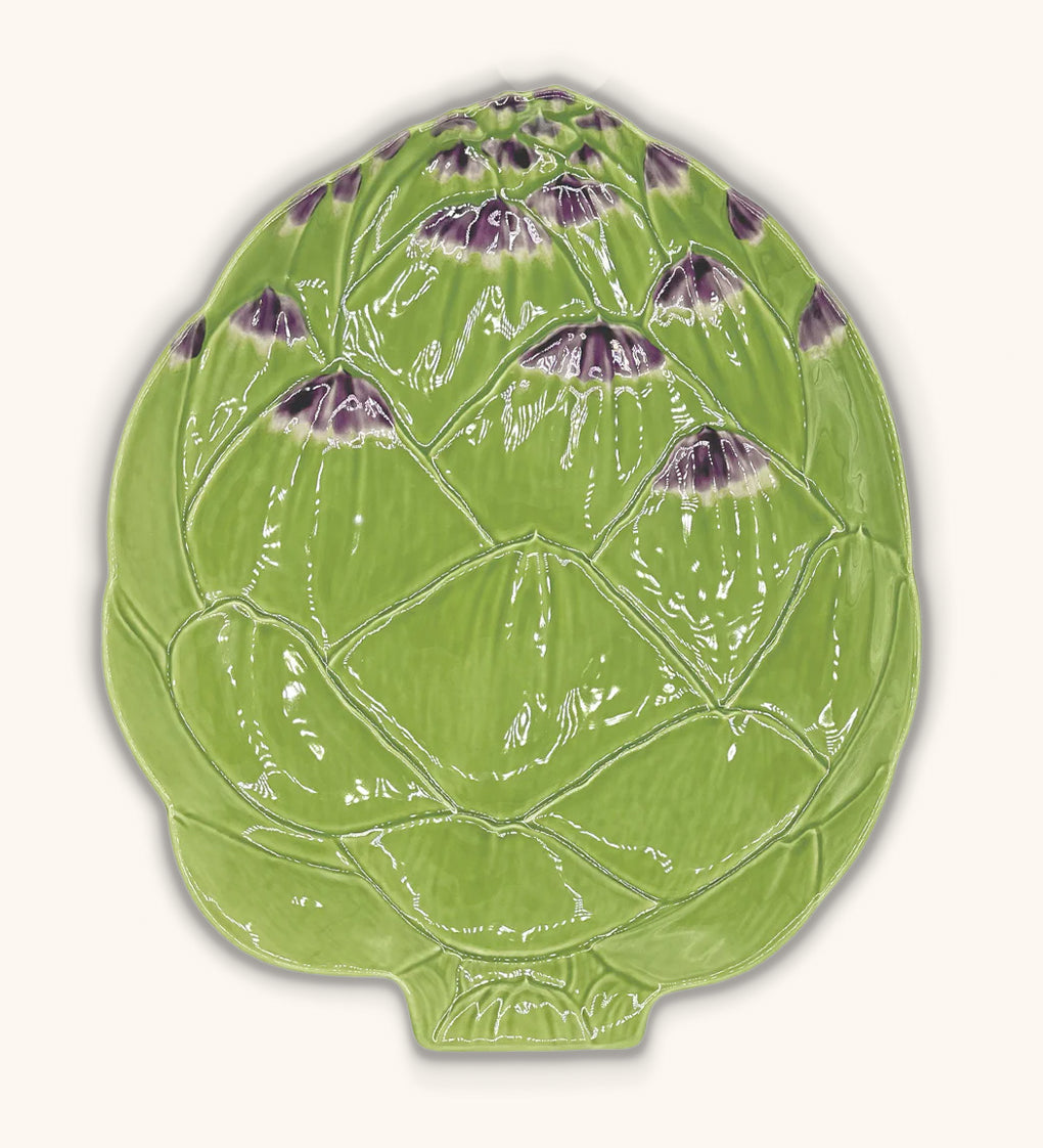 Bajo Platos Alcachofa verde 