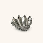 Bowl de Ponche en Forma de Concha Marina de Níquel