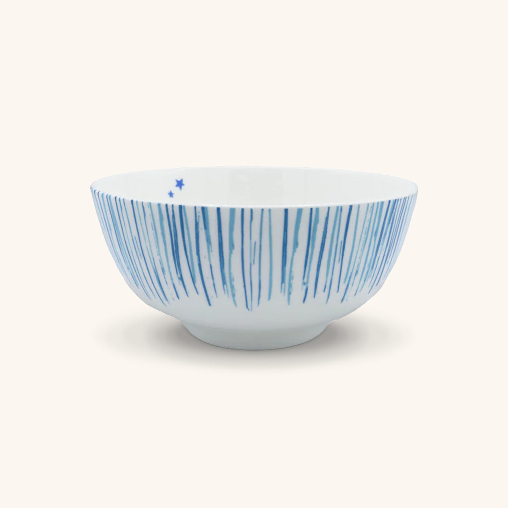 Bowls de Rayas Azules