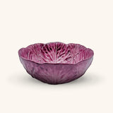 Bowls en Forma de Hoja de Repollo Morado de 17 cm