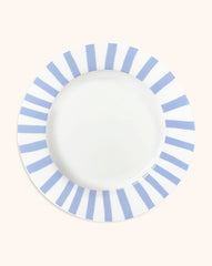 Platos Trinche Candy Cane Azul Claro, set de 4