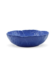 Ensaladera de Repollo Azul Cobalto 29 cm.