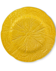 Bajoplato de Repollo Amarillo Canario. Set de 4