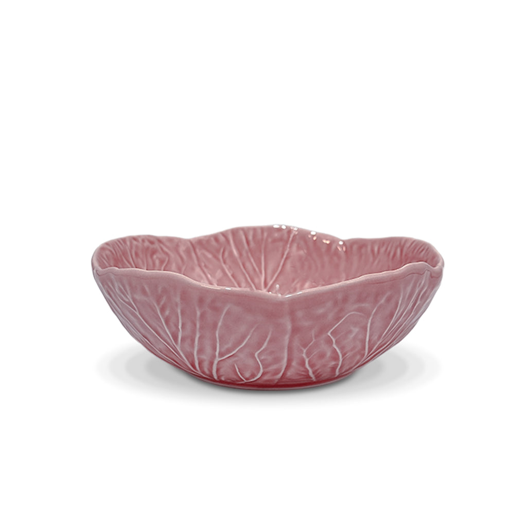 Bowls de cerámica rosa en forma de repollo, marca Zash