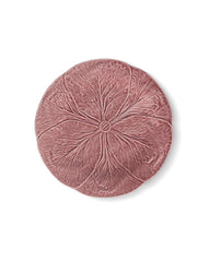 Plato Ensalada de Repollo Rosa Flamingo. Set de 4