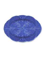 Platón para Servir de Repollo Azul Cobalto 32 cm.