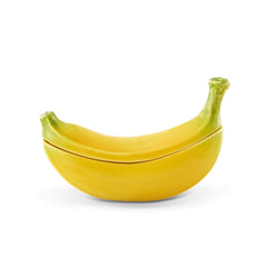 Caja de Cerámica en Forma de Banana de 19.5 cm de Bordallo Pinheiro