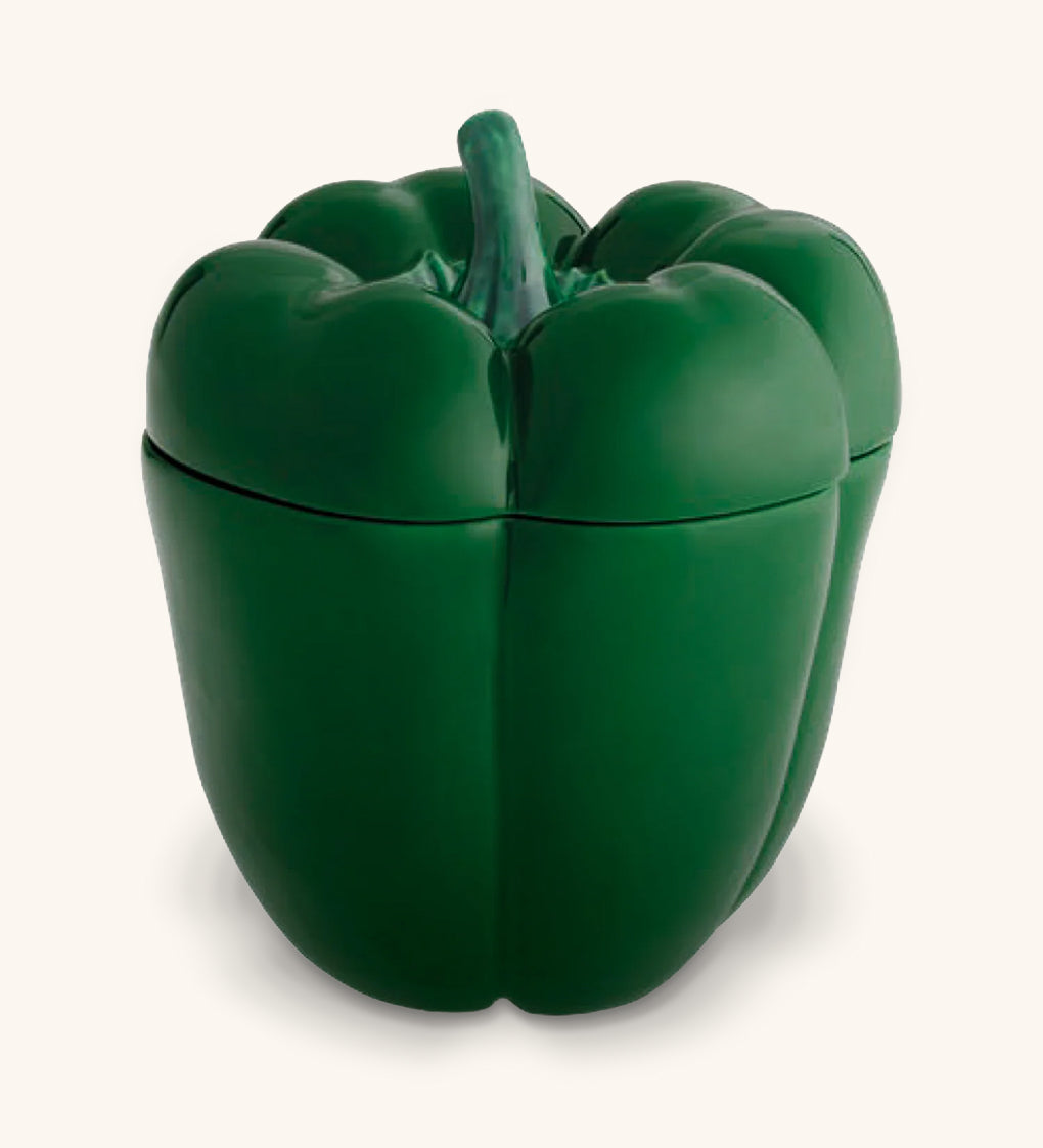 Caja Pimiento Verde Grande 28 cm