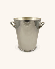 Champañera Tipo Balde Enchapado en Plata