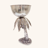 Champañera en Forma de Palmera de Níquel