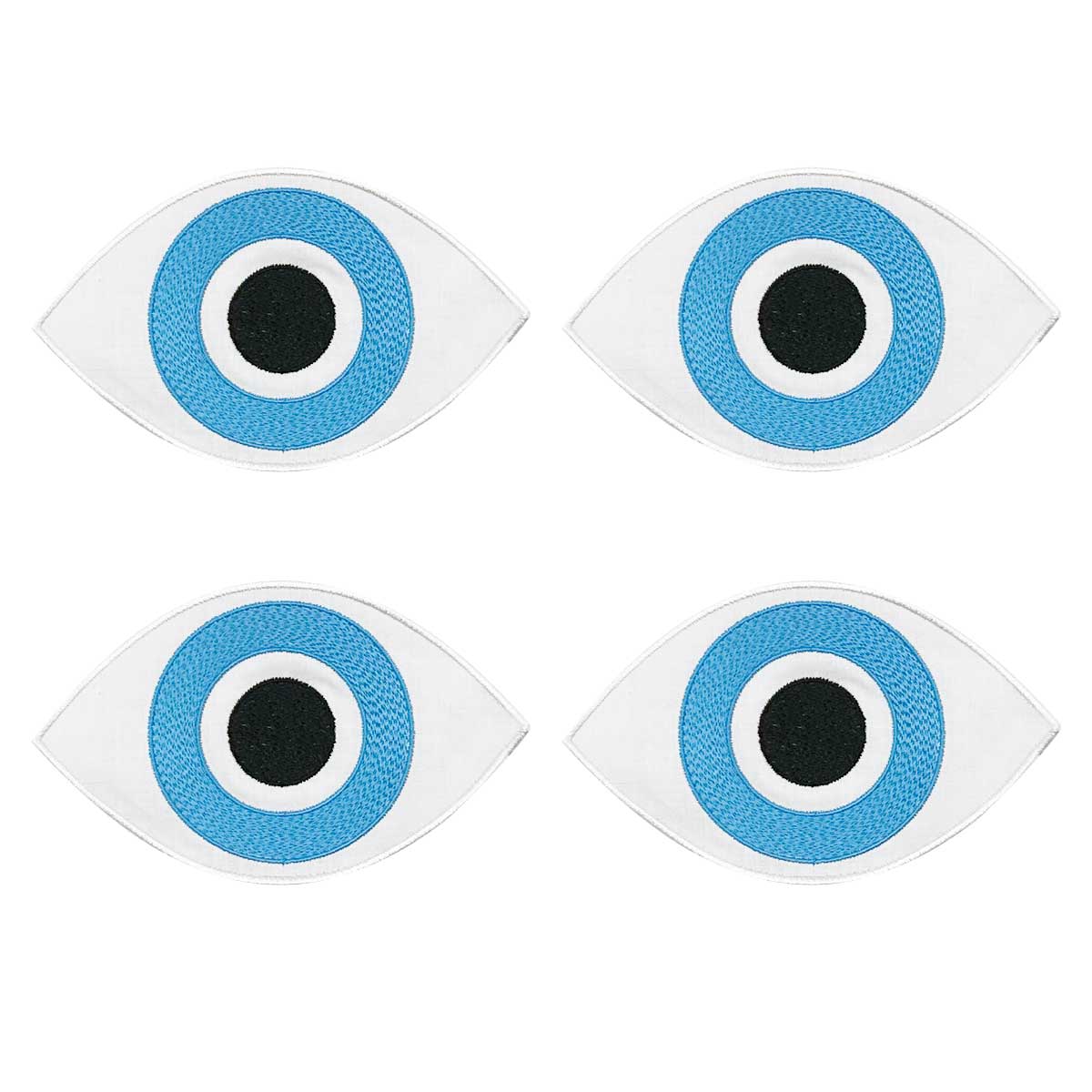 Servilletas cocteleras en forma de ojo de la suerte, marca Zash