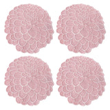 Servilleta Coctelera en Forma de Flor Dalia en Rosa Claro, marca Zash