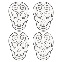 Set de cocteleras en forma de calaca, ideales para muertos o Halloween.