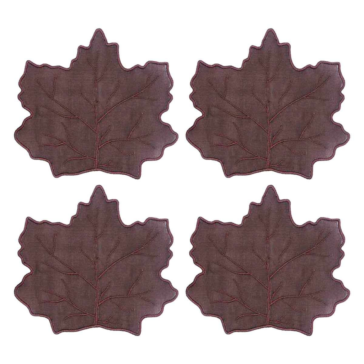 Set de cocteleras en forma de hoja de maple, ideales para poner drinks coquetos.