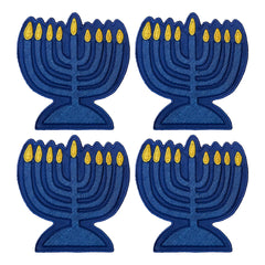 Set de 4 Cocteleras en Forma de Menorah