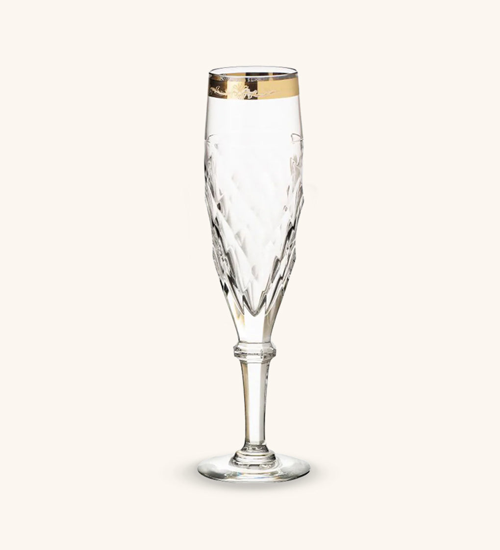 Copa Flauta Palazzo Gold