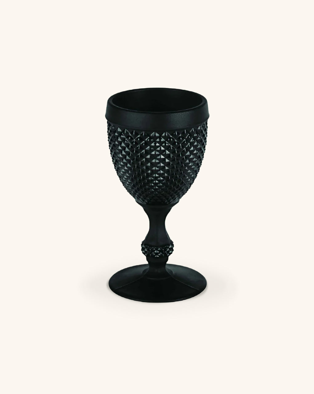 Copa de Agua Bicos Negro Mate