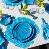 Set de 4 Individuales Concha Turquesa - La Mar
