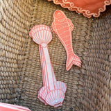 Set de 4 Servilleteros de Pez Coral - La Mar