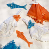 Set de 4 Servilleteros de Pez Coral - La Mar