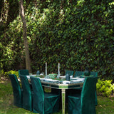 Candelabro Bicos Verde Menta. 1 Pieza