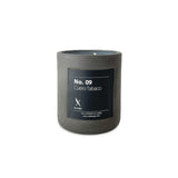 Vela Aromática de Soya No. 09 Cuero Tabaco de Rodrigo Noriega