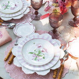 Copa de Agua Bicos Rosa. Set de 4